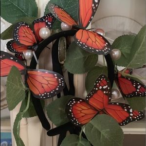Adult butterfly wings and headband
